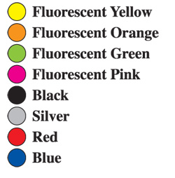 Colours Available